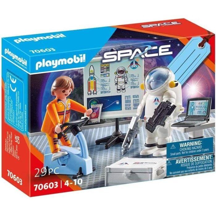 Figurine miniature - PLAYMOBIL - 70603 - Space - Entraînement des astronautes - Coffret cadeau