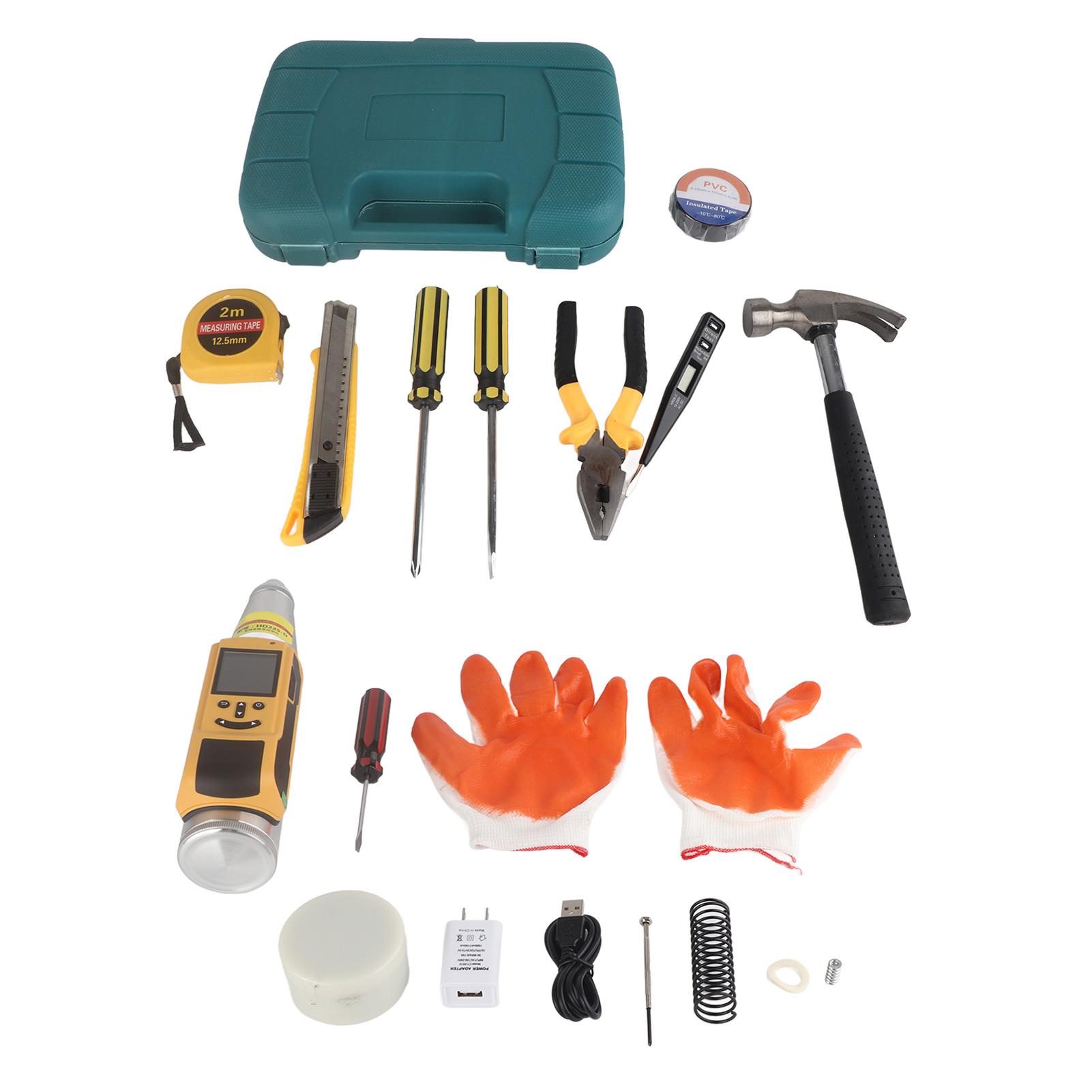 

HD225D Mechanical Digital Rebound Hammer Concrete Strength Tester