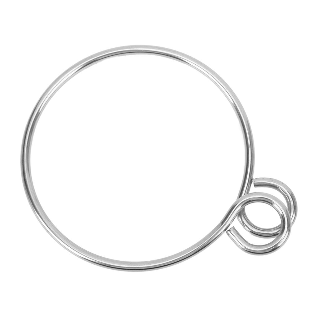 Marine Anchor Ring 304 Stainless Steel Polished Appearance Silve Corrosion Resistant Boats Accessories