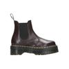 Dr. Martens Dr.Martens Leather Short Chelsea Boots Unisex Burgundy Women's 27865606