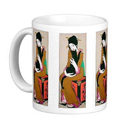 Takehisa Yumeji, "Kurofuneya" Mug: Photo Mug (Yumeji Series)