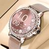 Rose Gold Smart Watch Bluetooth Call Sports Mode Fitness Health Monitor Women Smartwatch