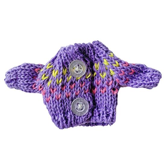 Hübscher Cartoon-Anzieh-Garn-Kugelgelenk-Pullover mit Weihnachtselement, Kostüm für Rollenspiel, BJD-Kleidung