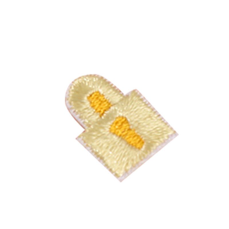 Three Love Small Cloth Sticker Star Moon Clothes Decorative Patch Sticker Self-Adhesive Pattern Sticker Sticker Cloth Pants Embroidery Sticker