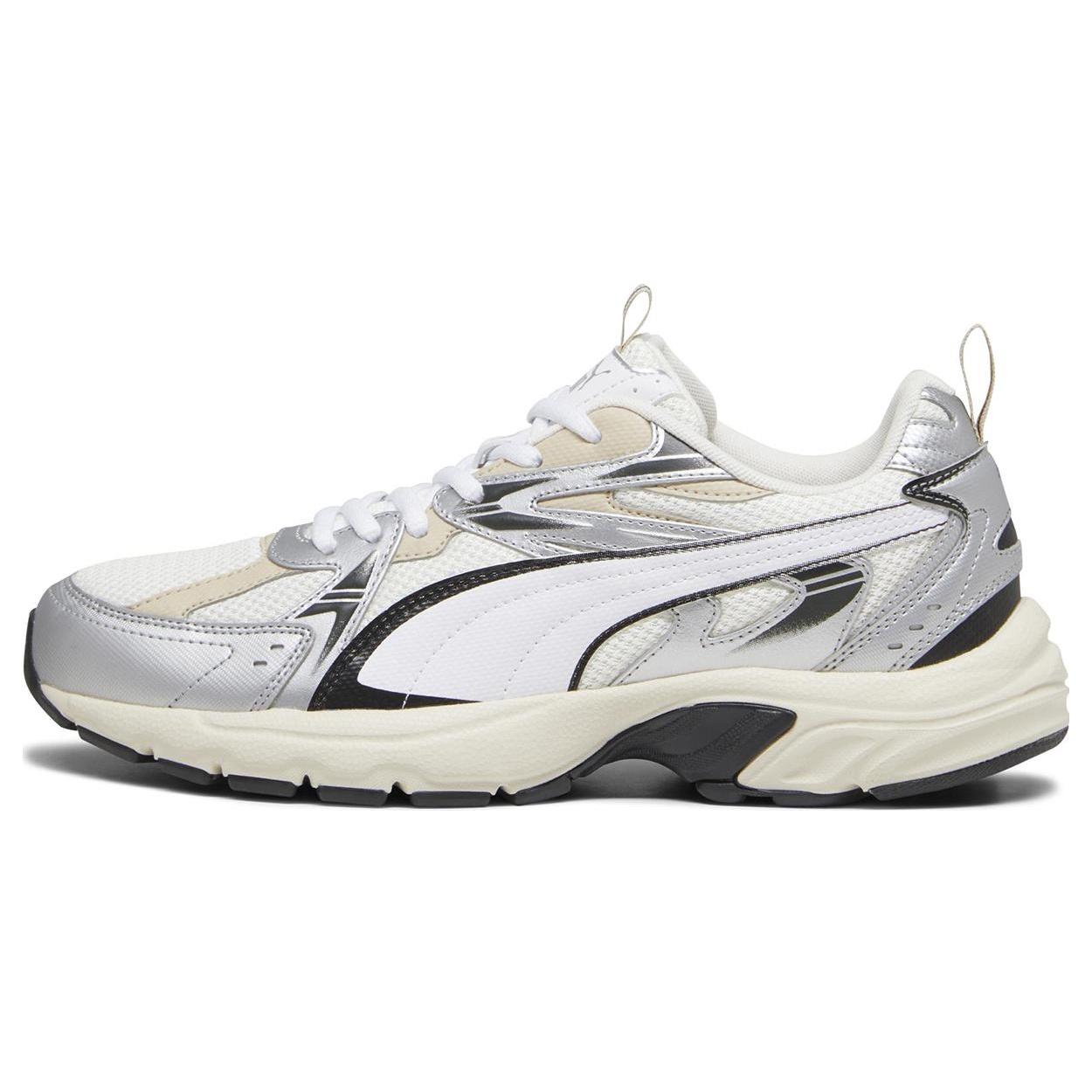 PUMA Milenio Tech Warm White Silver Men s 392322-04 EU 35.5