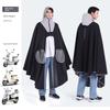 Raincoat for Electric Scooters, Women's Single-Person Riding Transparent Rain Poncho for Electric Motorcycles, Men's Outerwear, Specially Designed