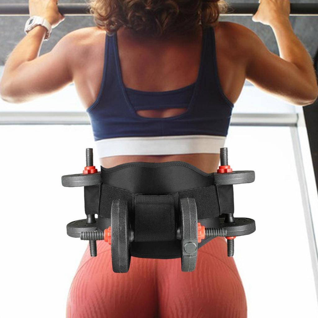 Hip Thrust Belt Easy to Install for Men and Women Comfortable Heavy Duty Adjustable for Exercise Weights Dips Plates Kettlebells