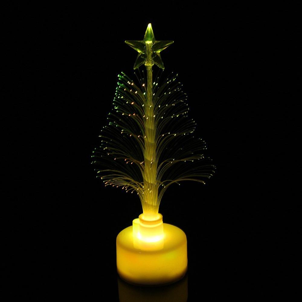 Colorful LED Christmas Tree Light Mini Size Nightlight Lamp New Xmas Tree Ornament Christmas Gift