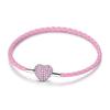 Bracelets Ideal For Women Copper Heart Clip Bracelets Copper Compatible With Authentic Charm Bead Charms Pendant Jewellery Ideal For Women Do It Yours