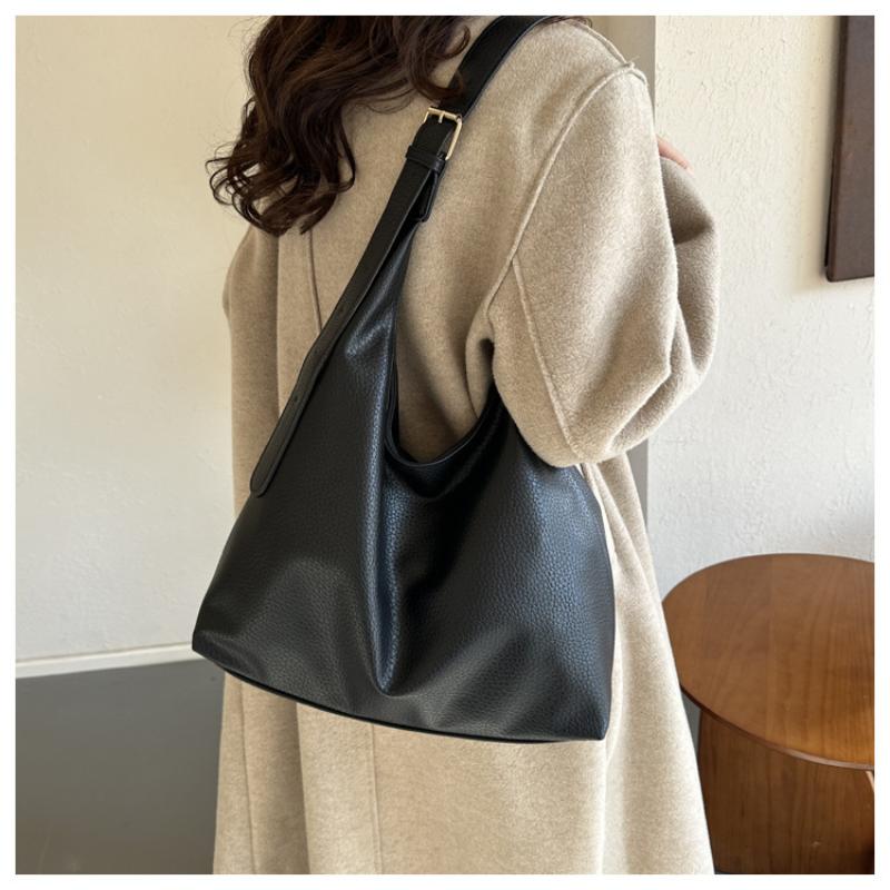 Leather Tote Bag For Women Trend Female Simple Large High Capacity Shoulder Bag Women Handbags Messenger Bags