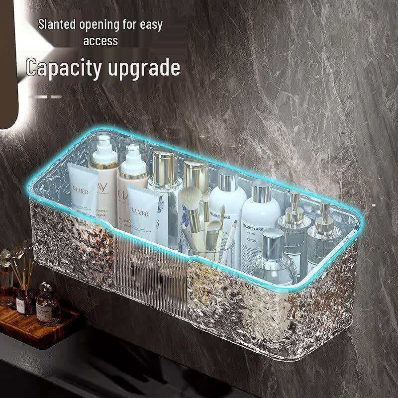Youshang Living Home Bathroom Storage Shelf прозрачный белый