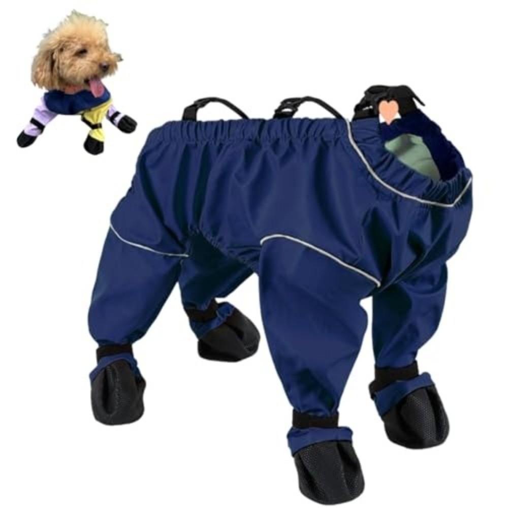 Oddychające Buty dla Psa Antybrudny Kombinezon dla Psa Trwałe Spodnie dla Psów Buty Zestaw do Spaceru Szczeniak