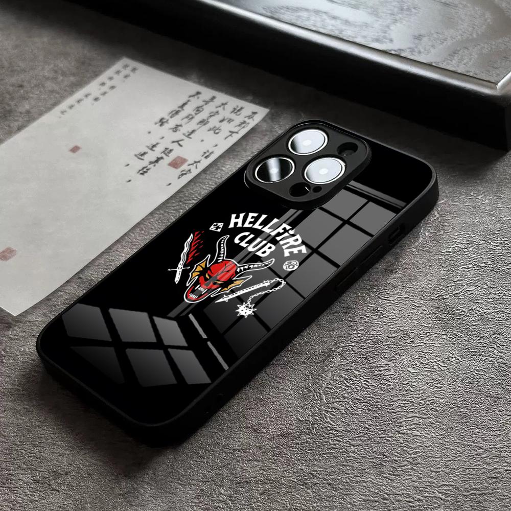 Strange Monsters TV Play Phone Case For IPhone 17 Pro Max 15 14 Pro 12 11 13 Mini X XR XS 16 Plus SE Glass Cover