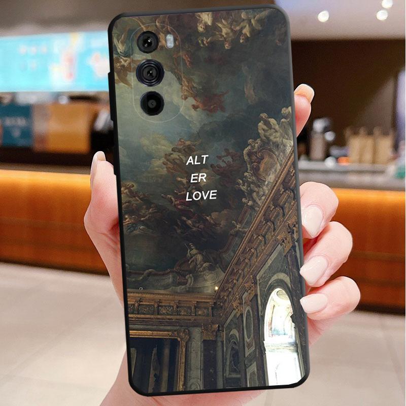 Renaissance art Painting Phone Case For Motorola Edge 60 50 40 Pro 60 50 40 30 Ultra Neo Fusion Moto G Play G Stylus G Carcasas