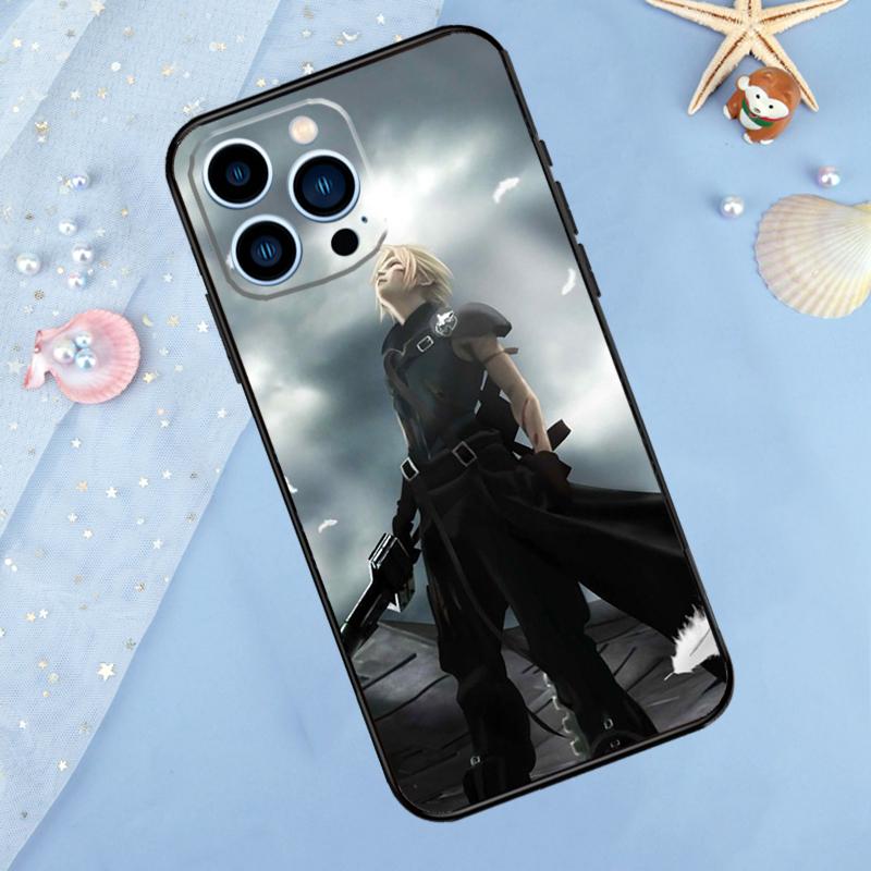 Final Fantasy VII Case For iPhone 17 Pro Max 16 15 14 12 11 13 Pro Max Plus 12 13 Mini 16e 17 Air Back Cover