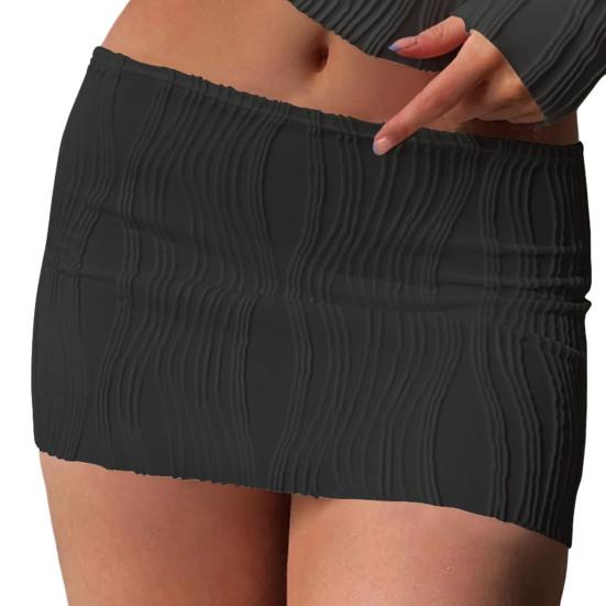 O-neck Long Sleeve Solid Color Women Blouse Sexy Ruched Navel Exposed