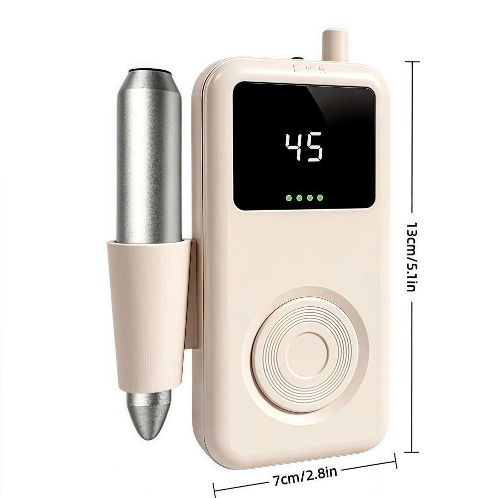 LED Display Electric Nail File 6 Grinding Heads Nail Grinder Nail Tools