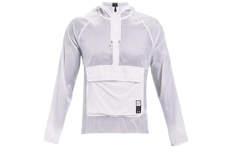 Under Armour Anywhere Jackets Men s White Hooded Moderate Other 1361500-100 XXL