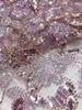 Green African Beaded Lace Fabric 2025 High Quality Nigerian Sequins French Tulle Fabrics Material For Wedding Party Dress Women