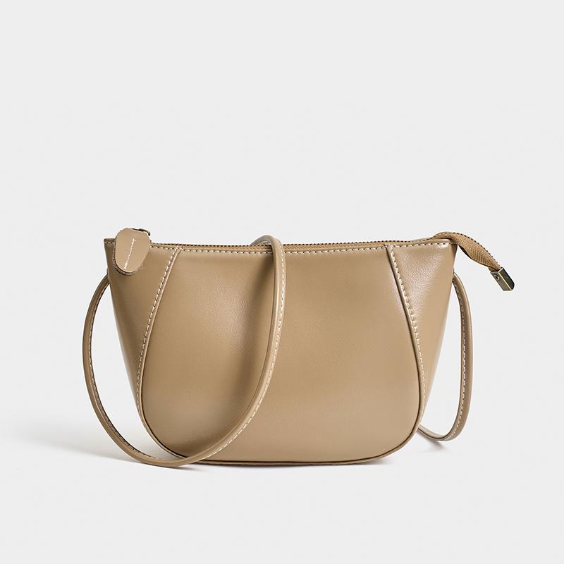 Women's Genuine Cow Leather Shoulder Bags Ladies Fashi Versatile Designer Luxury Crossbody Bag Female Cowhide Shell Handbags