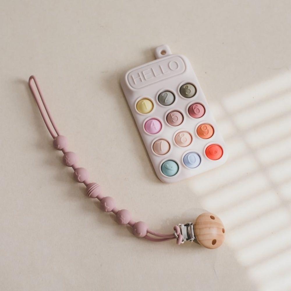 Simulation Baby Teether Toy Silicone Baby Soothing Teether New Early Educational Toy  Kids Gifts