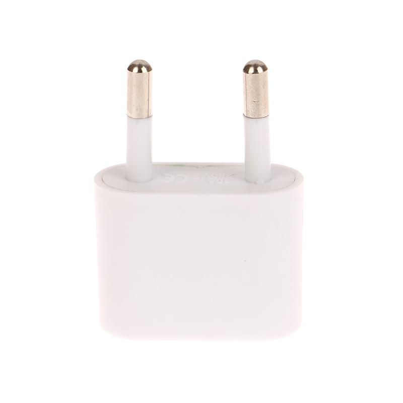 Evrensel ABD'den AB'ye Fiş 2 Soketli Giriş Pimi ABD'den Avrupa'ya Seyahat Duvar AC Elektrik Güç Şarj Cihazı Çıkışı Adaptör Dönüştürücü