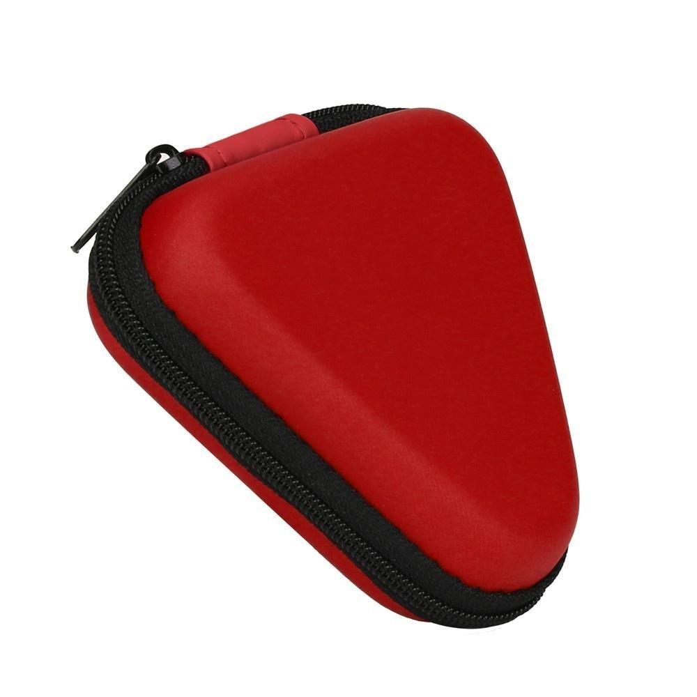 Cutie Triunghiulară Durabilă din Piele Eva pentru Jucării de Deget, Pungă Cadou, Cutie Cadou, Husă Rezistentă la Șocuri