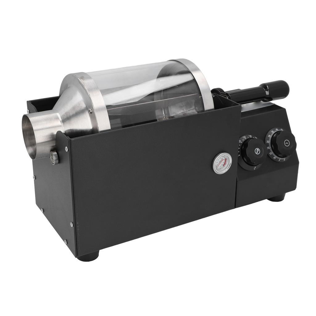 Coffee Bean Roaster Adjustable Temp Automatic Glass Coffee Bean Baker with Timer for Soybean Sesame