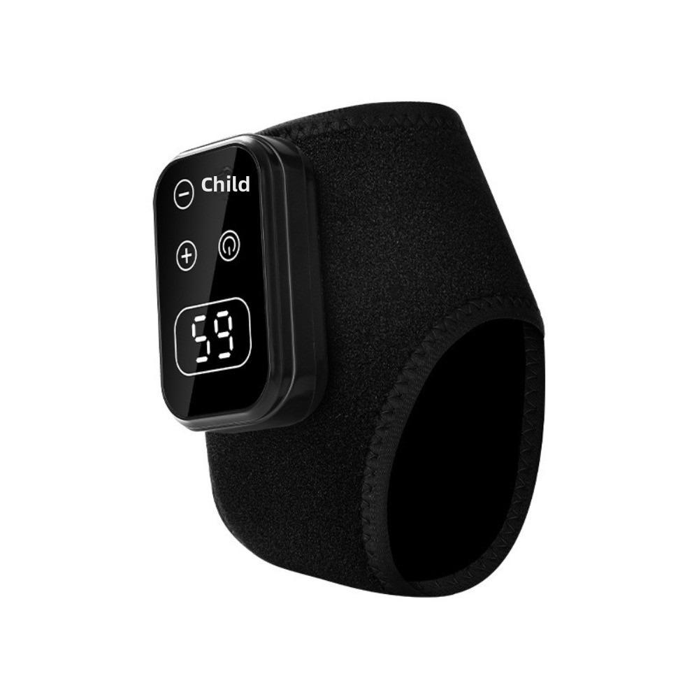 

3 Vibration Modes Foot Massager Cordless Design Triple Method Massager Home Use 1pc чорний