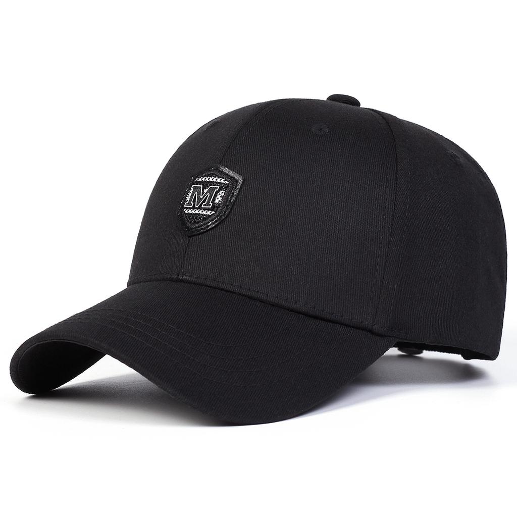 Unisex M Letter Label Baseball Caps Spring Autumn Outdoor Adjustable Casual Hats Sunscreen Hat