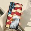 American USA Flag Eagle Case For Samsung Galaxy S25 S24 S23 S22 S21 S20 Ultra S9 S10 Plus S21 FE S25 FE Back Cover