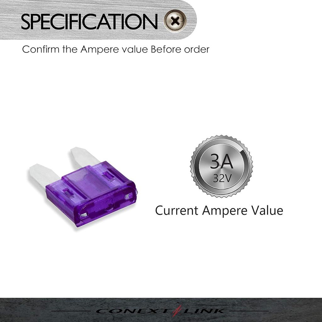 Conext Link ATM3-25 ATM Fuse 25 Pack (3 Amp)