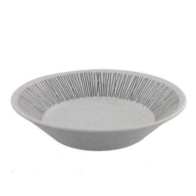 EAST Table Pastacurry Plate 21cm Rim Wire White Made In Japan Large Plate Deep Plate Dishwasher Safe Microwave Safe 111-004-01