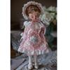 16 BJD Doll Costume, Embroidered Silk Dress, Full Set, Ball-Jointed Doll Clothes, Handmade, Cute Mini, Gothic Lolita, Moe Style, Costume, Pink