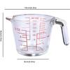 Glass Measuring Cup For Baking and Cooking, Dishwasher, Freezer, Microwave and Oven Safe, Kitchen Essentials Tools