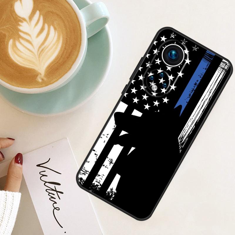 Cartoon German Shepherd Dog For Honor Magic 7 Lite 6 8 Pro Case For Honor 400 200 50 70 90 X8c X8b X9a X9b X9c X9d Win RT