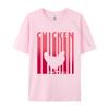 Vintage Sunset Chicken Tee Shirts Adult Premium Cotton Oversized Tops Retro Tshirts Designer Clothes Unisex