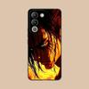AOT Eren Yeager Matte TPU Mobile Phone Case for VIVO Y77 76 75 74 73 72 58 56 55 51 50 38 36 Y19 Y18 Y03 Y01 5G Colorful Cover