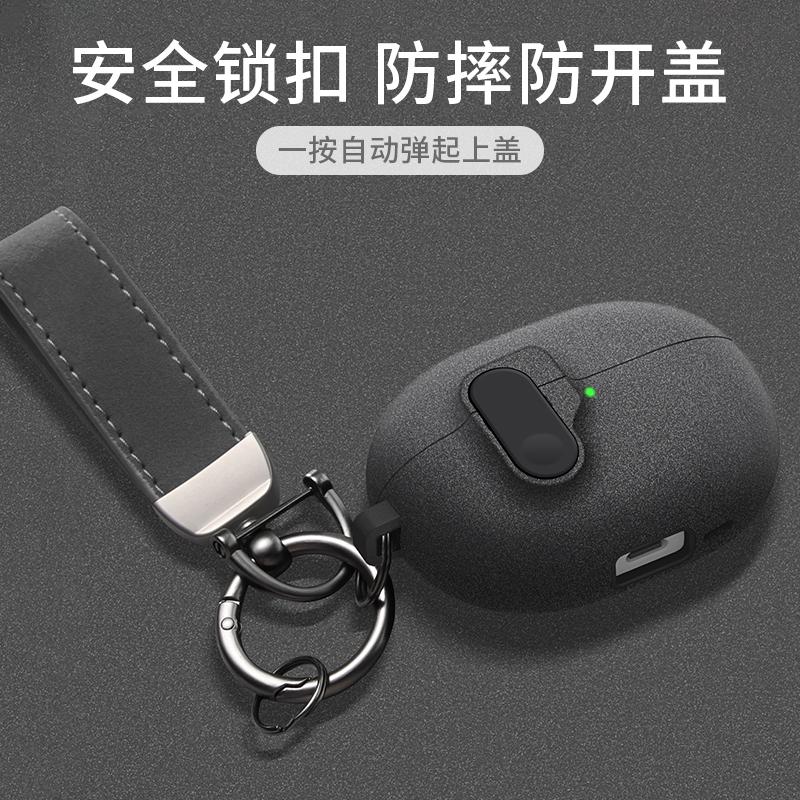 Case for Huawei Freebuds Pro 4 3 Luxury Wireless Bluetooth Earphone Case with Hook Shockproof Protect Cover for FreeBuds Pro 4 3