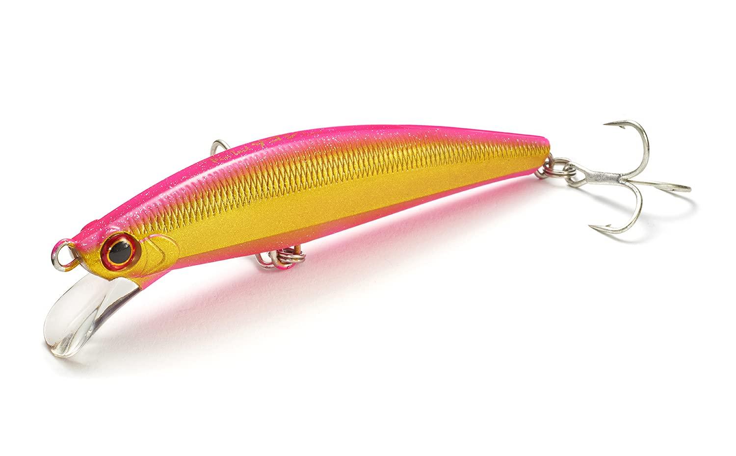 Jackson Minnow Pintail Sagoshi Tune 90mm 28g Pink Gold Dust PDG Lure