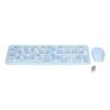 Keyboard Mouse Combo 2.4G Retro Multi Color   Cover Wireless Keyboard and Mouse Set