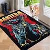 Crystal Velvet Rug with Pantera Design, Soft Non-Slip Floor Mat for Living Room Bedroom Decor