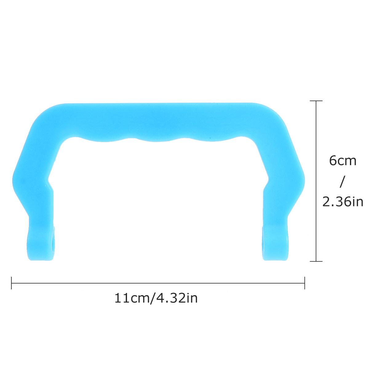 

10Pcs Pet Cage Handle Replacement Sturdy Plastic Handle for Portable Bird Cages Ergonomic Non-Slip Design Outdoor Cage