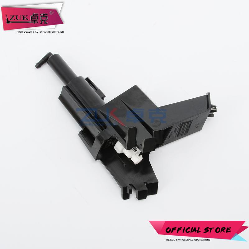 ZUK Headlight Washer Nozzle Headlamp Water Spray Jet For Nissan Qashqai J10 2010 2011 2012 2013 014 28646-BR00A 28645-BR00A