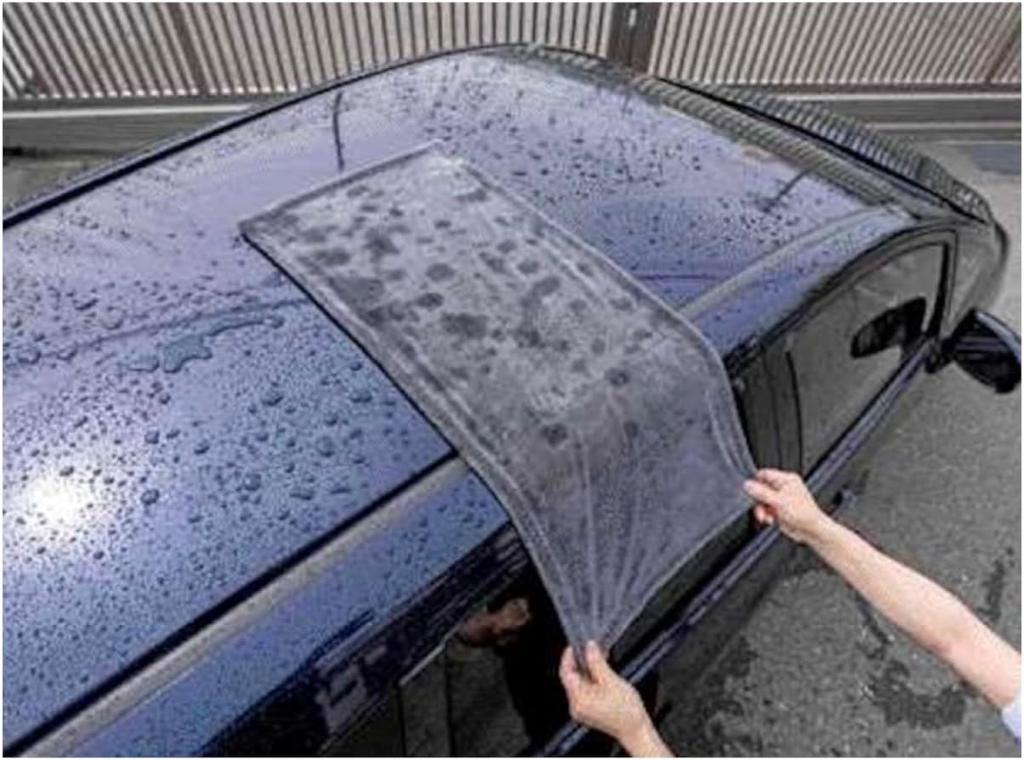 CRUZARD Dry Car Wash Nekosogi Dry 90 X 40 Cm Cloth, Finish, Cloth, Large, Thick, (Double-Sided)