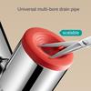 ABS Sink Pipe Connector Odor Trap Kitchen Sink Pipe Connector Bathroom Accessories for Maintaining a freshes  Kitchen