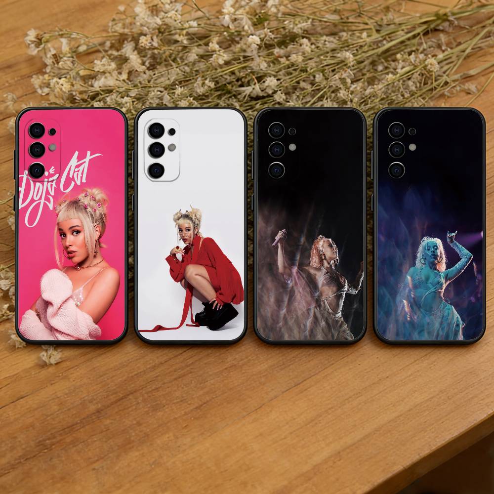 Doja Cat Singer Phone Case For Samsung S25,S24,S21,S22,S23,S30,Ultra,S20,Plus,Fe,Soft Silicone Black Cover
