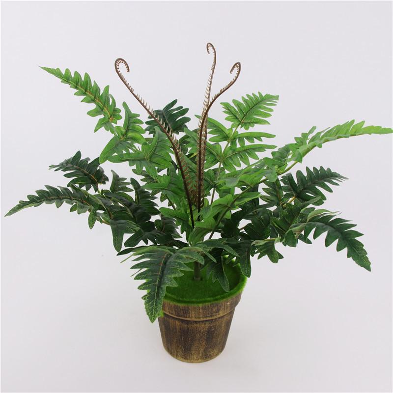 And Pteridophyta Dracaenafragrans Leaf Artificial Foliage Living Room Decoration