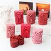 Floral Butterfly Candle Mold Silicone DIY Craft 3D Flower Rose Pillar Vine Mould Tulip Scented Candle Mold Soap Making