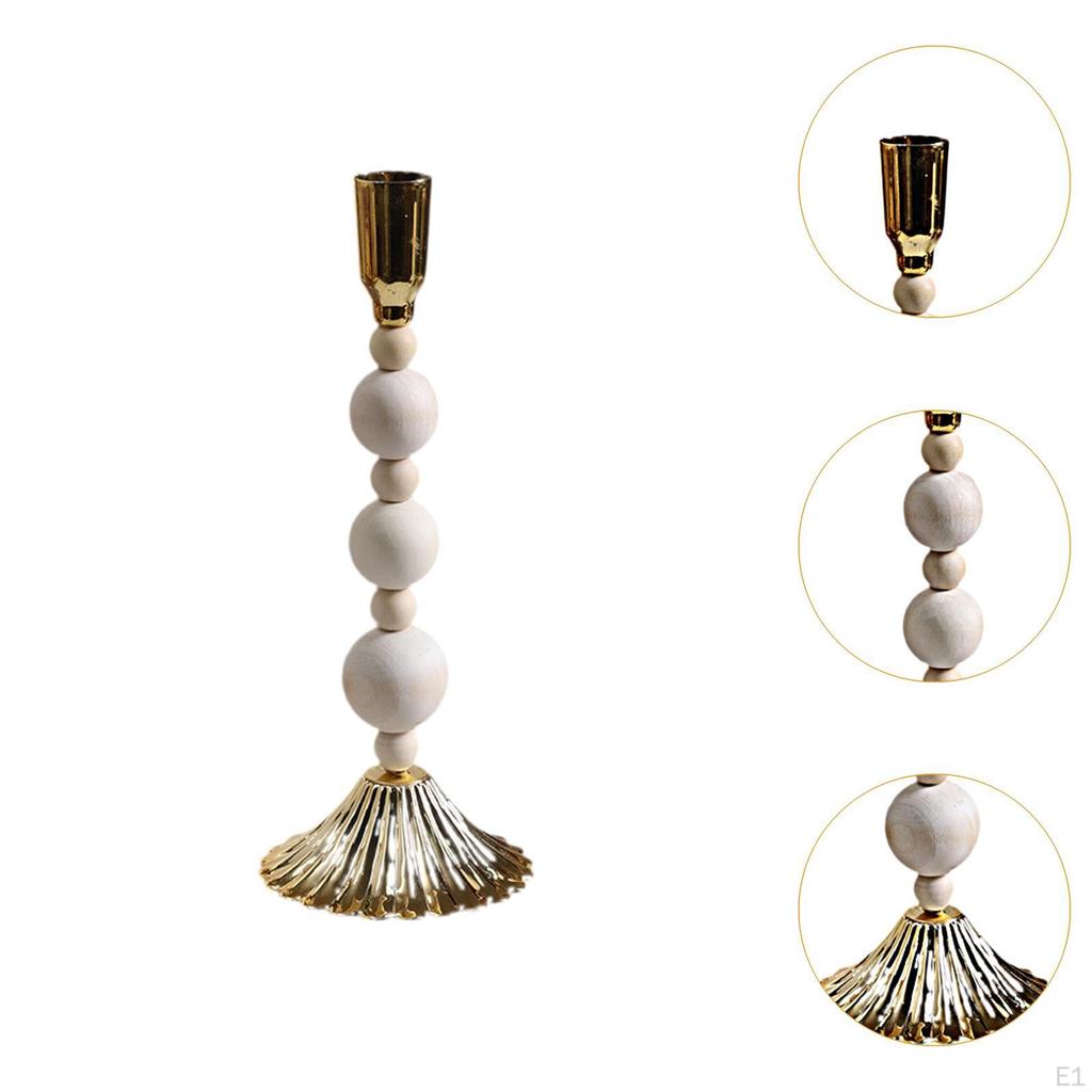 Hoher Säulenkerzenhalter Kerzenständer für Hochzeit Einweihung Abendessen Einzelkopf